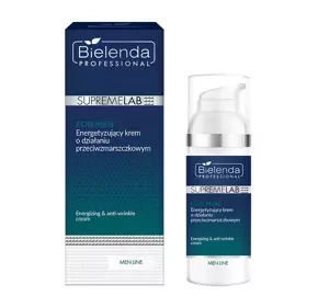 Bielenda Professional Supremelab Men Line energetyzujący krem przeciwzmarszczkowy 50 ml