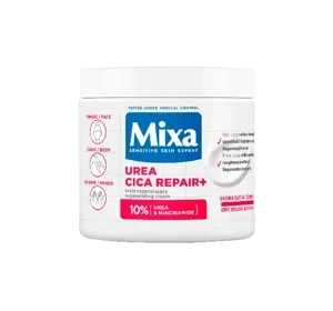 Mixa Urea Cica Repair+ multifunkcyjny krem regenerujący do ciała, twarzy i dłoni 400 ml