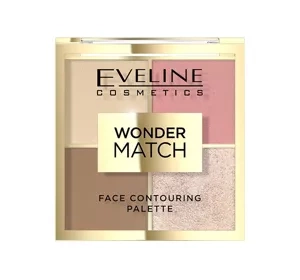 Eveline Cosmetics Wonder Match paleta do konturowania twarzy 02 10,8 g