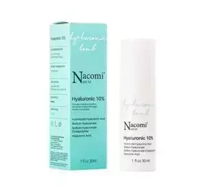 Nacomi Next Level Hyaluronic Bomb kwas hialuronowy 10% serum do twarzy 30 ml