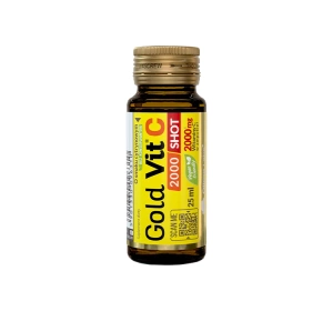 Olimp Gold Vit C 2000 Shot suplement diety do picia ampułka smak cytrynowy 25 ml