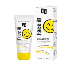 AA Face It! przeciwtrądzikowy krem normalizujący 40 ml