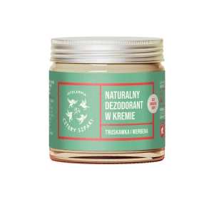 Mydlarnia Cztery Szpaki naturalny dezodorant w kremie bez dodatku sody Truskawka i Werbena 60ml