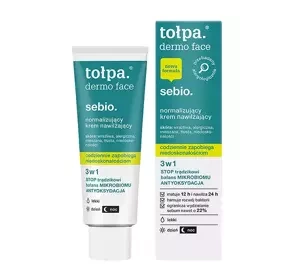 TOŁPA DERMO FACE SEBIO NORMALIZUJĄCY KREM NAWILŻAJĄCY 40ML