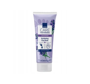 Avon Care Footworks Lavender peelingująca maska glinkowa do stóp 75 ml
