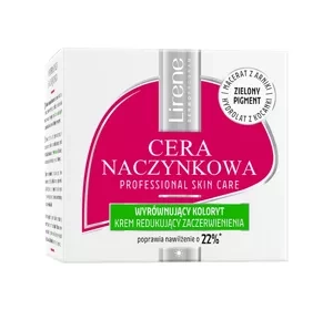 Lirene Cera Naczynkowa krem do twarzy wyrównujący koloryt na dzień 50ml