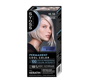 Syoss Permanent Color trwała farba do włosów 10_55 Ultra Platynowy Blond