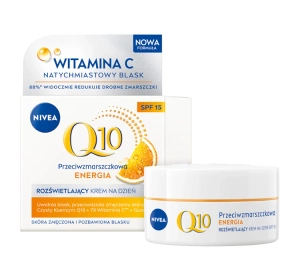 NIVEA Q10 Przeciwzmarszczkowa Energia SPF15 krem do twarzy na dzień 50 ml