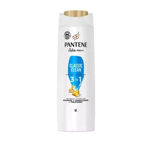 PANTENE PRO-V CLASSIC CLEAN SZAMPON DO WŁOSÓW 3W1 300ML