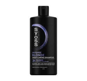 Syoss Intense Blond szampon do włosów rozjaśnianych, siwych i blond 440ml
