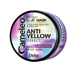 Delia Cosmetics Cameleo Silver maska do włosów blond, siwych i rozjaśnianych 200 ml