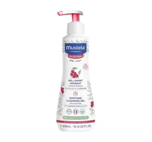 Mustela Łagodzący żel do mycia bez zapachu do skóry bardzo wrażliwej od 1 dnia życia 300 ml