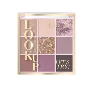 Eveline Look Up Eyeshadow Palette paleta cieni do powiek Let's Try 10,8g