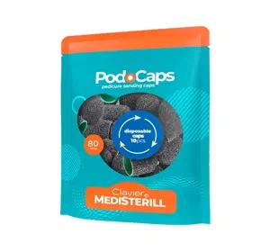 Clavier Medisterill Podorolls kapturek ścierny do frezarki gradacja 80# 10 sztuk