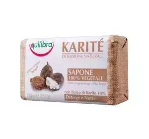 Equilibra Karite mydło do ciała z masłem shea 100 g