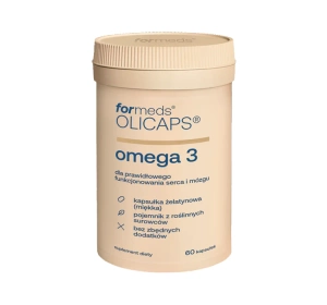 Formeds Olicaps Omega 3 suplement diety 60 kapsułek