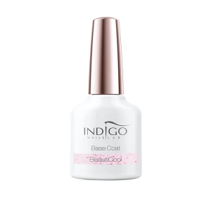 Indigo Base Coat baza pod lakier hybrydowy 2w1 BeautiCool 7 ml