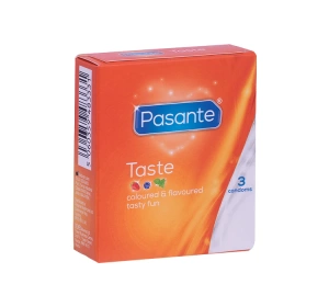 Pasante Taste prezerwatywy smakowe 3 sztuki