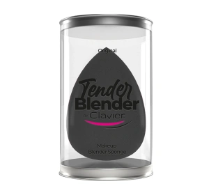 Clavier Tender Blender super miękka gąbka do makijażu Łezka Czarna 1 sztuka