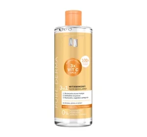 AA Pure Derma witaminowy płyn micelarny 3w1 500 ml
