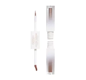 Gosh Eyeconic Shadows Matte and Metallic dwustronny cień w płynie 003 Savage 2 x 1,5 ml