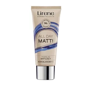 Lirene Nature Matte fluid matujący 10 Porcelanowy 30 ml