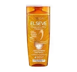 L'Oréal Paris Elseve Magiczna Moc Olejków lekki szampon odżywczy 400 ml