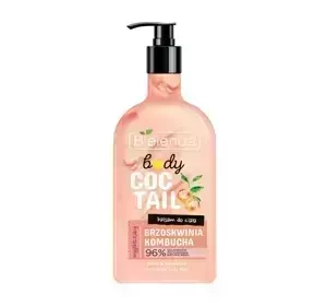 Bielenda Body Coctail wygładzający balsam do ciała Brzoskwinia i Kombucha 400 ml