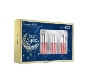 Affect Desert Wonders zestaw mini pomadek w płynie 5,4 ml