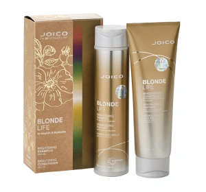 Joico Blonde Life zestaw do pielęgnacji włosów blond i rozjaśnianych szampon 300 ml + odżywka 250 ml