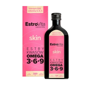 EstroVita Skin Omega 3-6-9 suplement diety dla kobiet 250 ml