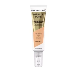 Max Factor Miracle Pure podkład poprawiający kondycję skóry 35 Pearl Beige 30 ml