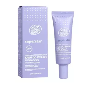 Face Boom Super Star krem do twarzy i pod oczy Połyskliwy Debeściak 50 ml