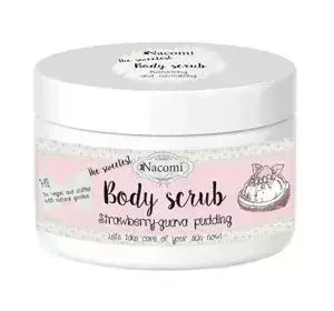 Nacomi Body Scrub peeling do ciała Truskawkowy Pudding 200 g