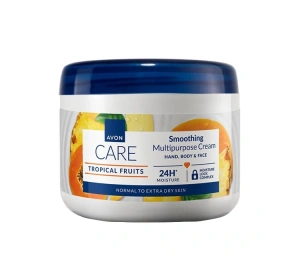 Avon Care uniwersalny krem do twarzy, rąk i ciała Tropical Fruits 400 ml