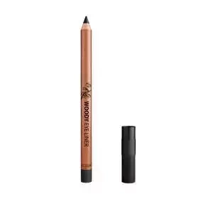 Gosh Woody Eye Liner wodoodporna kredka do oczu 001 Ebony Black 1,1 g