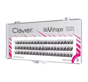 Clavier BevShape kępki sztucznych rzęs B 8mm