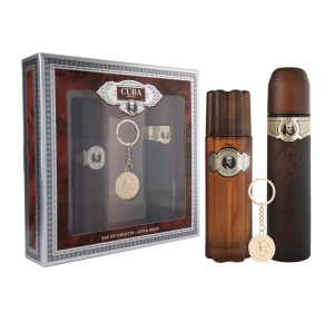 Cuba Gold woda toaletowa spray 100 ml + woda po goleniu 100 ml + breloczek