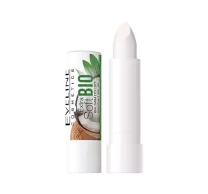 Eveline Cosmetics Extra Soft Bio pielęgnująca pomadka do ust kokos 4,5 ml