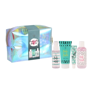 Aurora Lotus Flower zestaw prezentowy żel pod prysznic 150 ml + balsam do ciała 100 ml + mgiełka do ciała 100 ml + błyszczyk do ust 10 ml