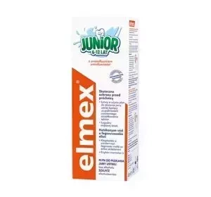 Elmex Junior płyn do płukania jamy ustnej dla dzieci 400 ml