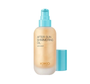 KIKO Milano After Sun Shimmering Oil nawilżający i rozświetlający olejek do ciała i włosów 100 ml