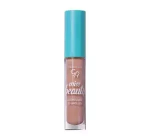 Golden Rose Miss Beauty Glow Shine 3D błyszczyk do ust 03 Soft Peach 4,5 ml