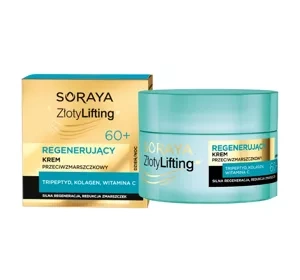 SORAYA ZŁOTY LIFTING REGENERUJĄCY KREM 60+ DZIEŃ I NOC 50ML