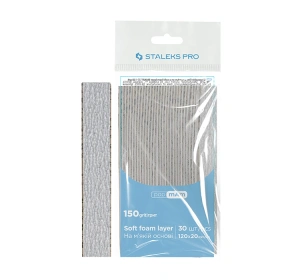 Staleks Pro wymienne pilniki papmAm na bazie miękkiej Soft Smart 20 150 grit 30 sztuk