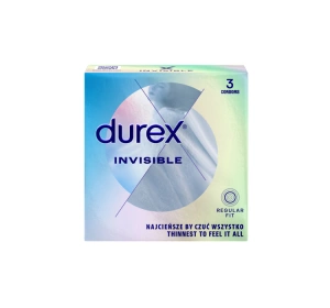 Durex Invisible prezerwatywy 3 szt