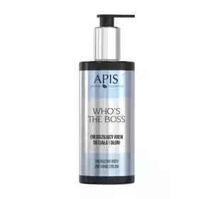 Apis Who's The Boss energizujący krem do ciała i dłoni 300 ml