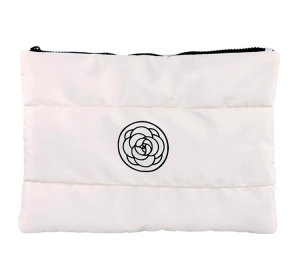 eCarla wodoodporna kosmetyczka damska KS144B Beżowa