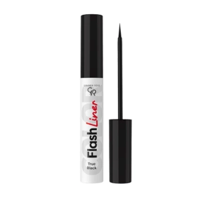 Golden Rose Flash Liner eyeliner w płynie 112 True Black 3,5 ml
