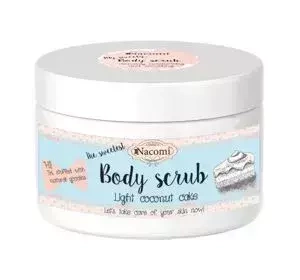 Nacomi Body Scrub peeling do ciała Kokosowy Tort 200 g